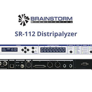 BRAIN STORM - SR-112 TIMECODE DISTRIPALYZER