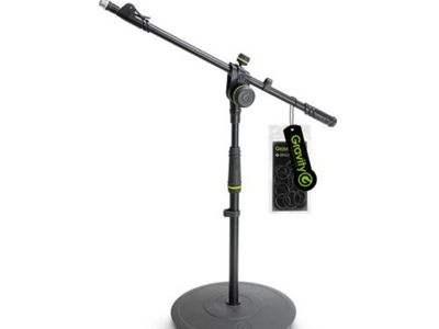 GRAVITY - MS2222 B MICROPHONE ROUND STAND